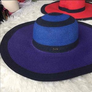 Juicy couture floppy hat beach swim summer sun